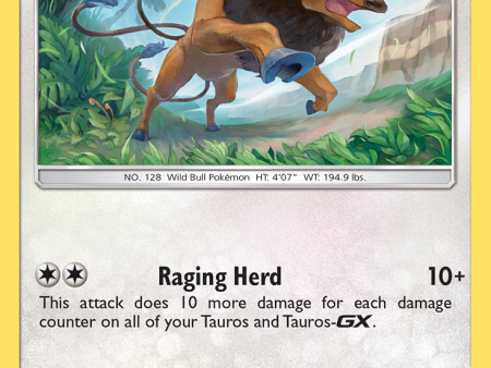 Tauros (129 181) [Sun & Moon: Team Up] Hot on Sale