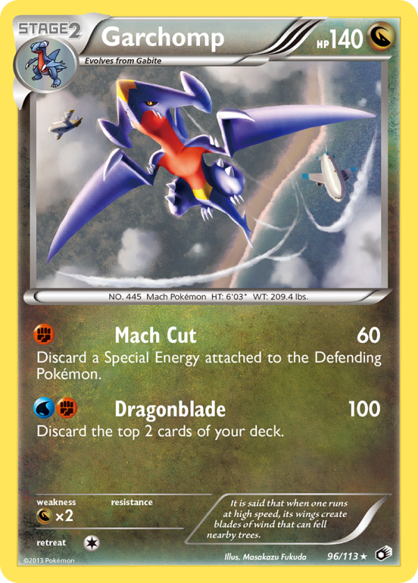 Garchomp (96 113) [Black & White: Legendary Treasures] on Sale