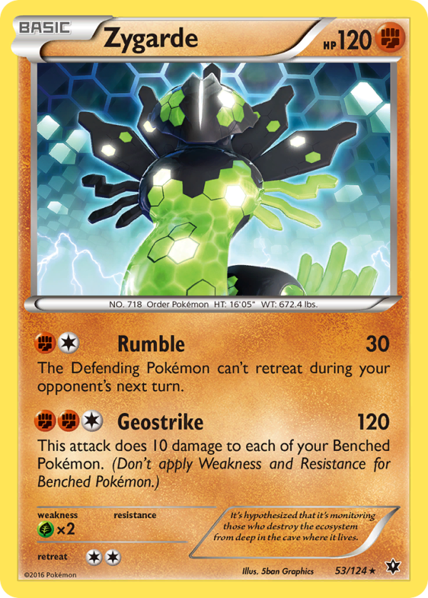 Zygarde (53 124) [XY: Fates Collide] on Sale