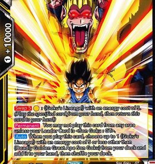 Deadly Golden Great Ape Son Goku [BT4-080] For Sale