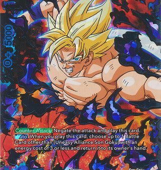 Uneasy Alliance Son Goku (DB1-096) [Dragon Brawl] Online now