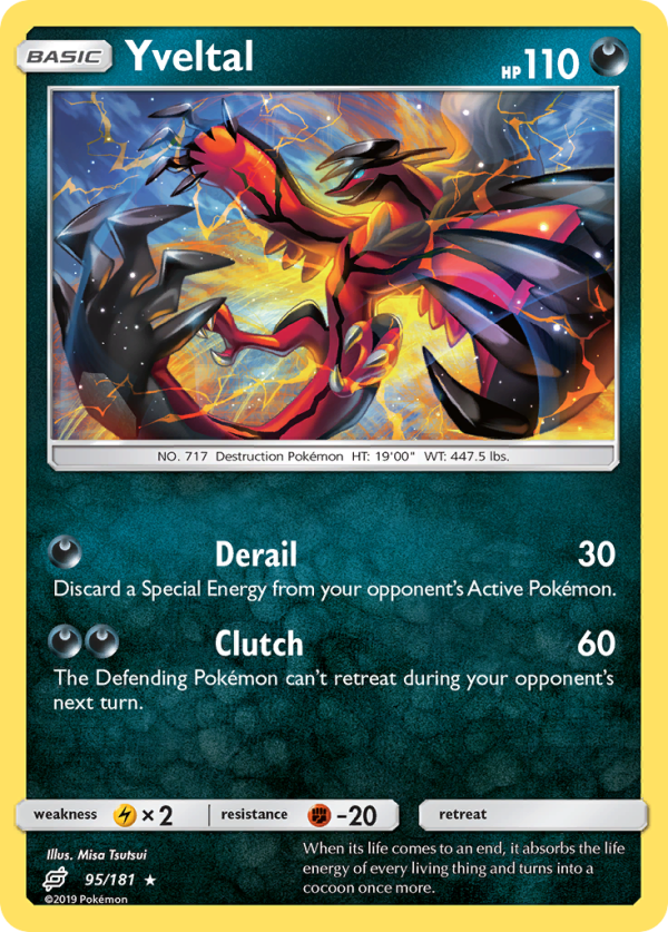 Yveltal (95 181) [Sun & Moon: Team Up] For Sale