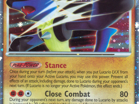 Lucario LV.X (122 123) [Diamond & Pearl: Mysterious Treasures] Online