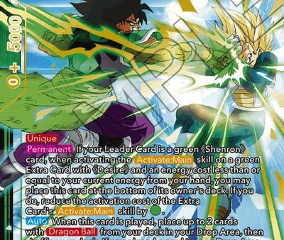 Broly, Saiyan Instinct (EX19-11) [Special Anniversary Set 2021] Sale