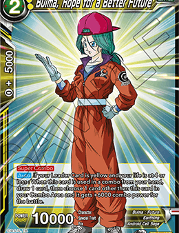 Bulma, Hope for a Better Future (Rare) [BT13-105] Fashion