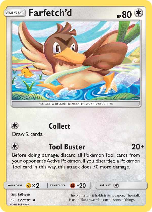 Farfetch d (127 181) [Sun & Moon: Team Up] Cheap