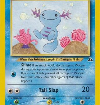 Wooper (71 75) [Neo Discovery Unlimited] Fashion