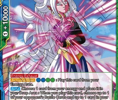 Android 21, A Bad Omen (Reprint) (XD2-08) [Battle Evolution Booster] Hot on Sale