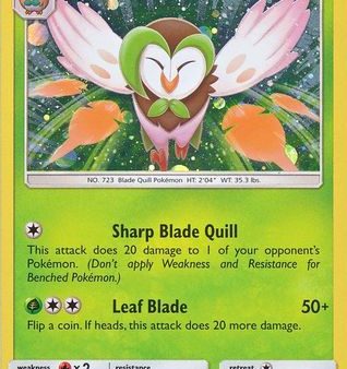 Dartrix (10 149) (Cosmos Holo) [Sun & Moon: Base Set] Fashion