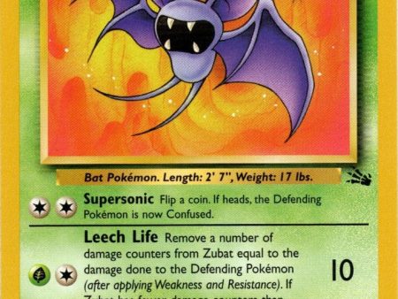 Zubat (57 62) [Fossil Unlimited] Discount