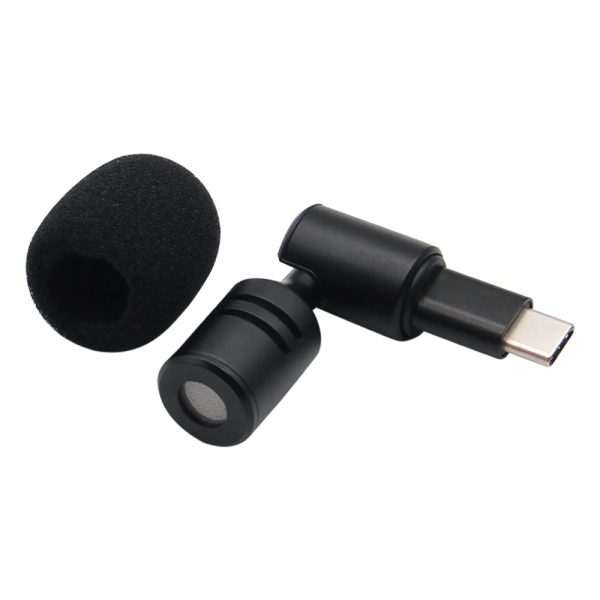 HRIDZ Portable Mini Microphone 3.5mm Stereo Type-C Flexural Bendable Mic Discount