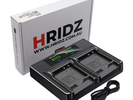 Hridz DMW-BCE10 Dual Battery Charger for Leica Panasonic Ricoh S008E BCE10 CGA-S008E Battery Online now