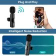 Hridz K9 Wireless Rechargeable Microphone For Lightning Port Devices Recording Interview Online Hot Sale