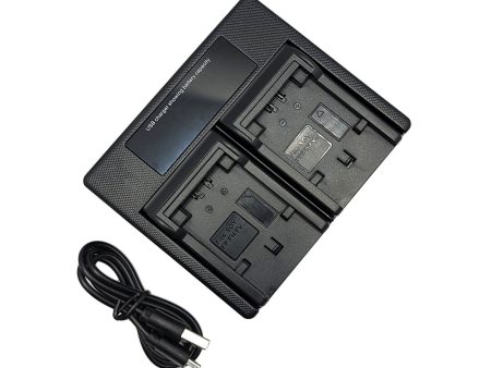 Hridz NP-FV50 Battery Charger for Sony FV50 FV60 FV70 Battery HDR-XR150 XR160 XR260V XR350 XR550 on Sale