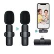 Hridz K9 Wireless Rechargeable Microphone For Lightning Port Devices Recording Interview Online Hot Sale