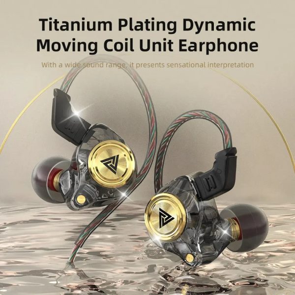 AK3 Wired In-Ear Monitor Earphone with Microphone HiFi Music Monitor Bass Headphone Online Hot Sale