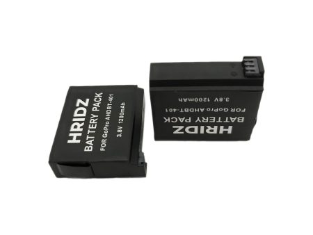 2Pcs Hridz AHDBT-401 Battery for Go Pro HERO4 BLACK and HERO4 SILVER Cameras Online Hot Sale