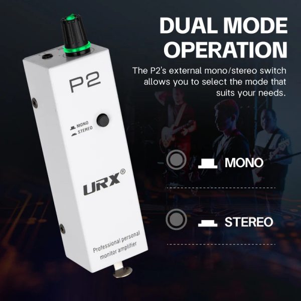 URX Powerplay P2 In-Ear Monitor Amplifier with XLR, TRS Input Discount