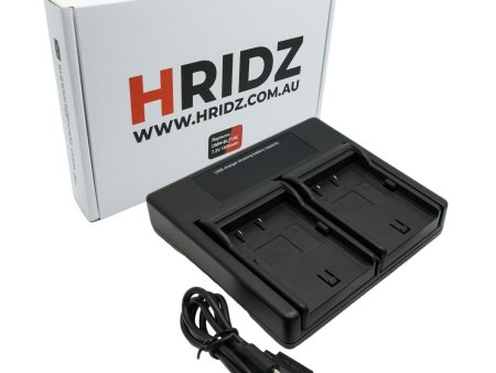 Hridz BLF19 Dual Charger for Panasonic DMW-BLF19 G9 GH5s GH5 GH4 GH3 Battery Discount