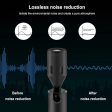 HRIDZ Portable Mini Microphone 3.5mm Stereo Type-C Flexural Bendable Mic Discount