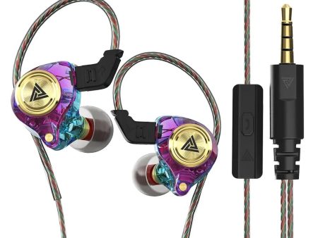 AK3 Wired In-Ear Monitor Earphone with Microphone HiFi Music Monitor Bass Headphone Online Hot Sale