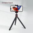 Hridz Flexible Octopus Tripod Portable Outdoor with Ball Head for Camera Phone Hot on Sale