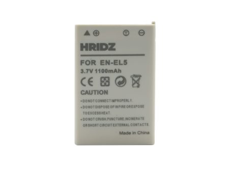 HRIDZ EN-EL5 Battery for Nikon Coolpix 3700 4200 5200 5900 7900 E3700 P5000 For Sale