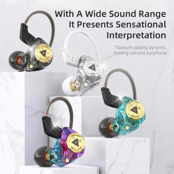 AK3 Wired In-Ear Monitor Earphone with Microphone HiFi Music Monitor Bass Headphone Online Hot Sale