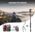 NEEWER 77 inch Camera Tripod Monopod for DSLR with Panoramic Ball Head Hot on Sale