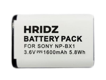 Hridz 1600mAh NP-BX1 Rechargeable Li-ion Battery for Sony RX100 Series Online