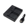 Hridz DU07 Dual Charger For Panasonic CGA-DU06 CGA-DU07 A CGR-DU06 CGR-DU07 Sale