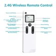 Neewer RT-100 2.4G Wireless Remote for Neewer Advanced 2.4G 480 660 LED Video Light Sale