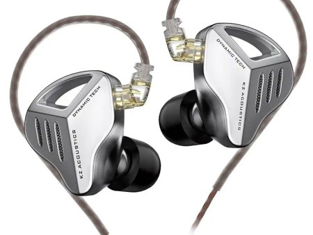 ZVX Silver Dynamic HIFI Bass Earbuds In-Ear Monitor Headphones NO-MIC Earphones Sale