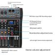 Hridz 8 Channels Audio Sound Mixer Mixing DJ Console USB with 48V Phantom Power Online now