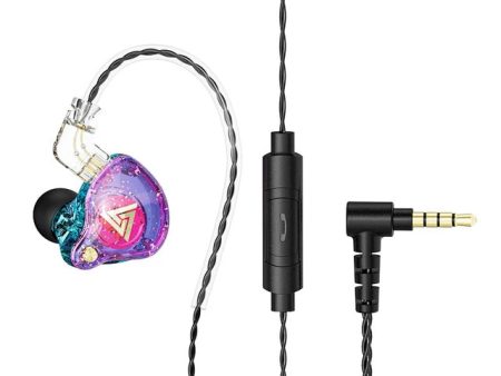 QKZ AK6 Pro Wired In-Ear Monitors Earphone with Mic Noice Cancelling Headset Cheap